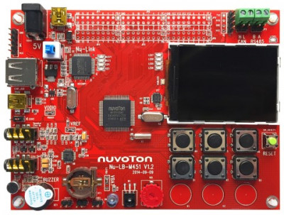 nuvoton numaker learning board m451