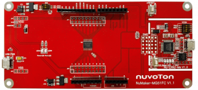 nuvoton numaker-mg51fc