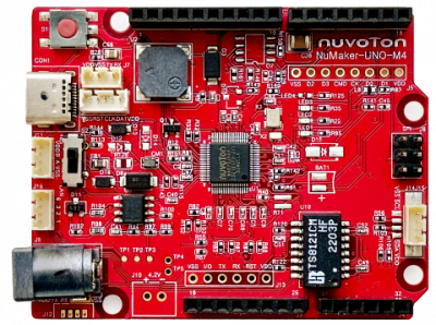nuvoton numaker-uno-m4