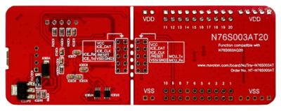 nuvoton nutiny-n76s003at